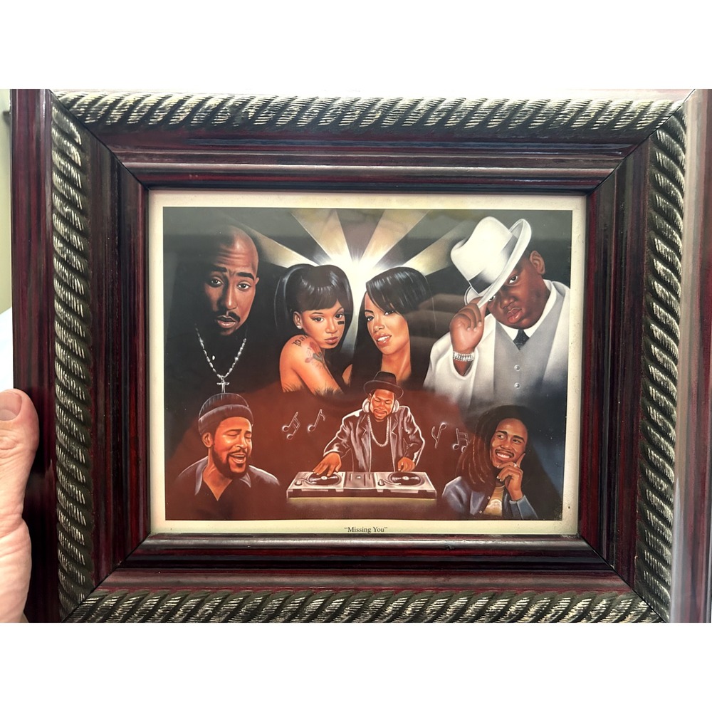 Rare "Missing You" Hip Hop Legends Lithograph 11'x14"